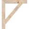 Ekena Millwork Traditional Block Smooth Bracket, Douglas Fir, 3 1/2"W x 28"D x 32"H BKT04X28X32TRA05SDF - alternate 4